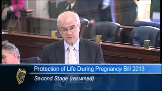 Senator Jim Walsh speech on abortion in the Seanad