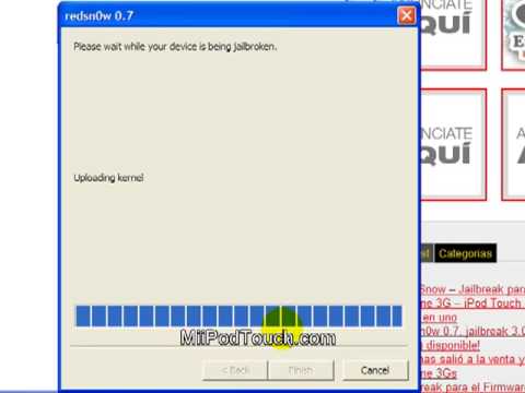 RedSnow 0.7.1 - Firmware 3 0 - Jailbreak iPhone 3G - 2G iPod touch 1G ...