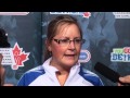 Draw 3 Media Scrum - 2013 Scotties Tournament of Hearts