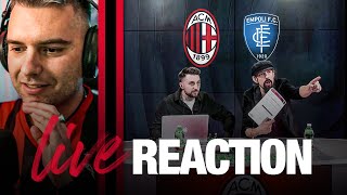 Live Reaction Milan-Empoli | Segui la partita con noi