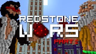 Minecraft: REDSTONE WARS Part 2 - The Reveal (Mech Suits)