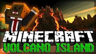 NEW MOBS AND WEAPONS Minecraft Modded VOLCANO ISLAND w/ BajanCanadian and xRPMx13 #1