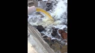 Agua extraña en Mazatlán, Sinaloa