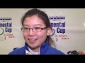 2011 WFG Continental Cup of Curling Draw 1 Media Scrum