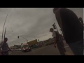 Robber Gets Shot by The Police - Motorbike Robbery Goes Wrong