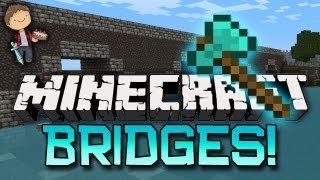 Minecraft: HILARIOUS BRIDGES Mini-Game 3! w/Mitch & Friends!