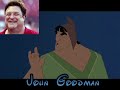 Celebrities behind Disney characters (part 1 of 2) DUBBING