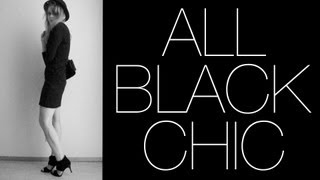 ALL BLACK CHIC - Outfit of the Day | SeptemBÄM #4