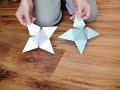 3 - Origami 3d Star ..paper Folding