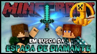 Em busca da Espada de Diamante - Survival Games ft. Authentic (Minecraft Mini-Games)