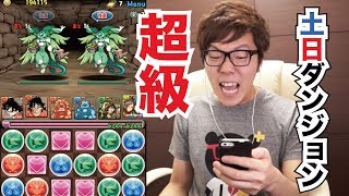 【パズドラ】土日ダンジョン超級に無課金9日目で突撃！【ヒカキンゲームズ】