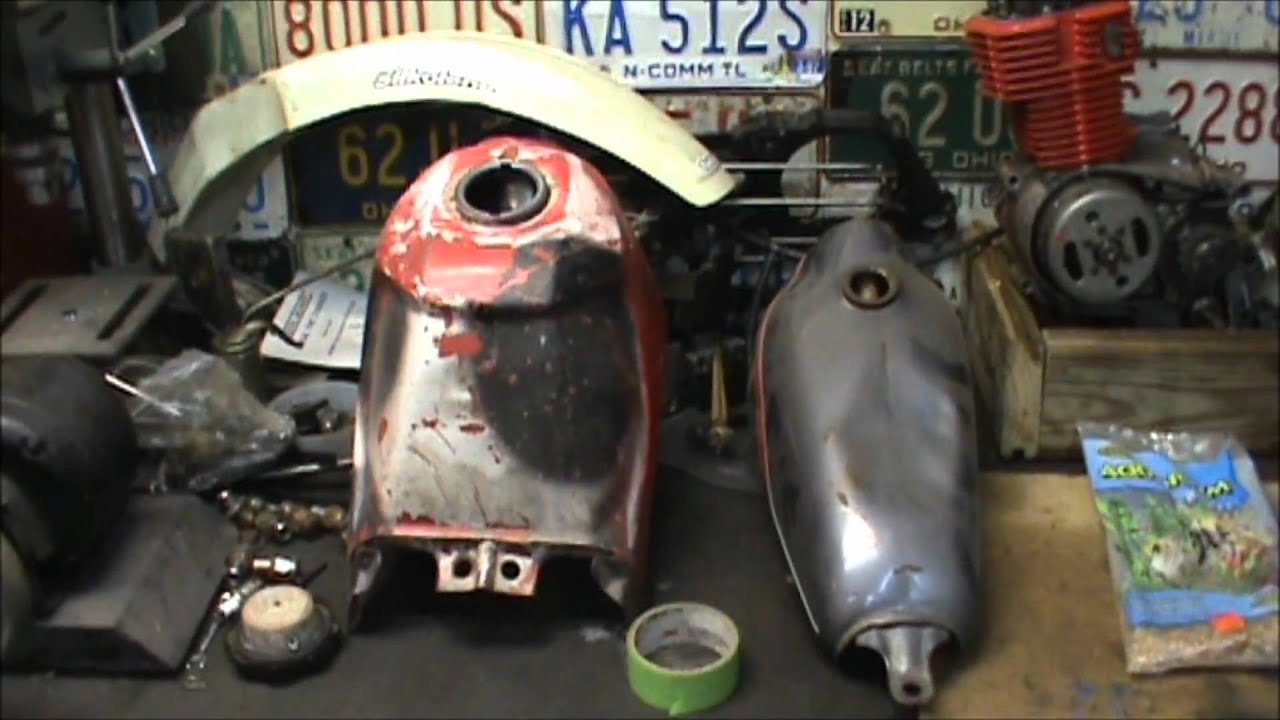 Rusty Gas Tank Cheap Fix YouTube