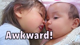 Awkward Baby Kisses! - July 16, 2014 - itsJudysLife Daily Vlog