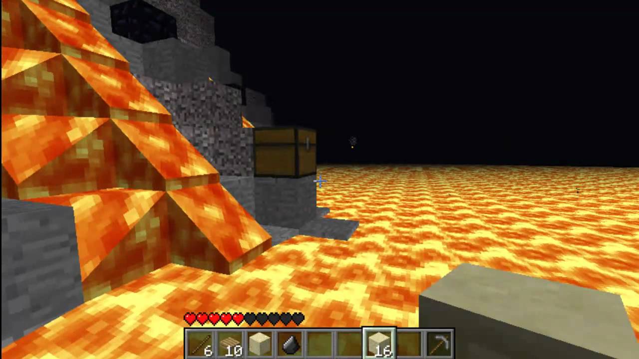 Minecraft: Super Hostile - Sea of Flames part 2 - YouTube