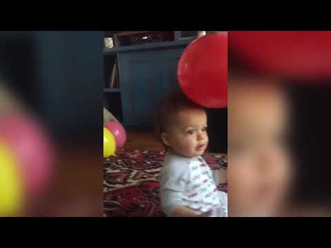 Top 10 FUNNY BABIES PLAYING WITH BALLOONS | Funny Babies and Pets