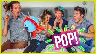 DON'T POP IT CHALLENGE! Feat. Pointlessblog, Zoella & Funforlouis