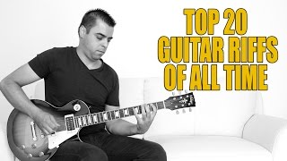 Top 20 Guitar Riffs of All Times