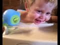 Funny Baby in highchair
