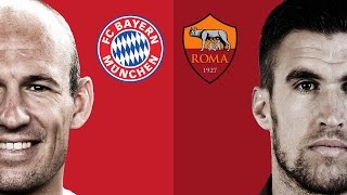 Robben & Strootman Google Hangout: FC Bayern Munich & AS Roma Digital Friendly