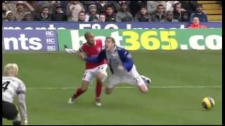 Gallas Clichy fight Birmingham 2-2 Arsenal