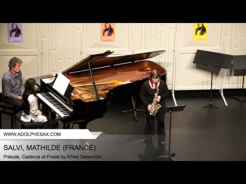 Dinant 2014 - SALVI Mathilde (Prelude, Cadence et Finale by Alfred Desenclos)