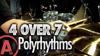 4 Over 7 Polyrhythms - Advanced Drum Lessons