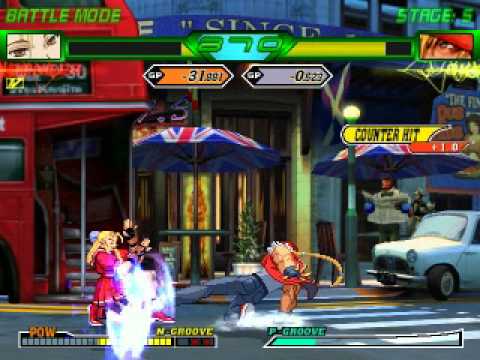 Capcom vs SNK W 2.8] [Tag Team vs Solo] Karin and Sakura vs Terry ...