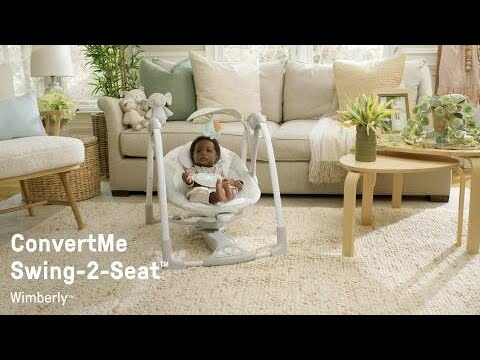 video Ingenuity ConvertMe Swing-2-Seat Baby Swing