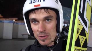 Piotr Żyła po kwalifikacjach w Bischofshofen [ Skijumping.pl ]