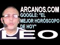 Video Horóscopo Semanal LEO  del 8 al 14 Noviembre 2020 (Semana 2020-46) (Lectura del Tarot)