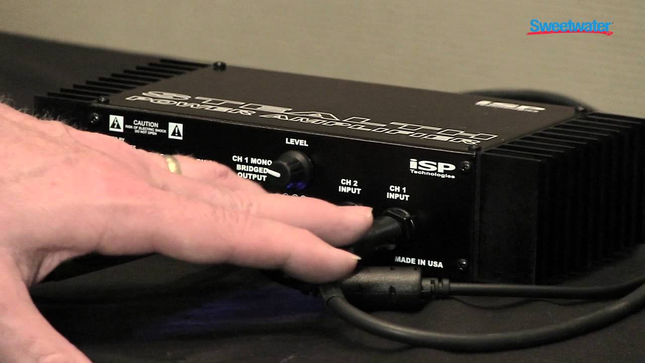 ISP Technologies Stealth Power Amplifier Overview at GearFest 