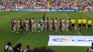 Raúl Baena le niega el saludo a Messi