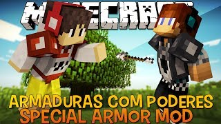 Armaduras Especiais com Poderes !! - Special Armor Mod