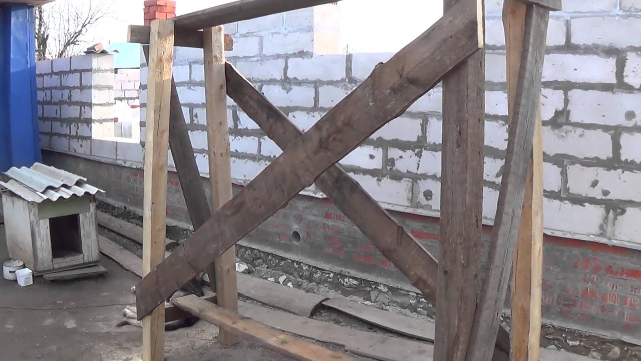 Как сделать деревянные леса своими руками Как сделать деревянные леса своими руками