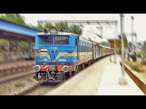 Download 02834 SANTRAGACHI RAJKOT AC SPECIAL TRAIN: Tatanagar Arrival & Bhilai Power House Skip