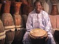 Djembe Drum Lessons with Master Drummer: Lamin Jassey