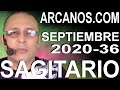 Video Horóscopo Semanal SAGITARIO  del 30 Agosto al 5 Septiembre 2020 (Semana 2020-36) (Lectura del Tarot)