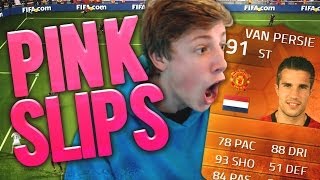 INSANE MOTM VAN PERSIE PINK SLIPS!! - FIFA 14 Ultimate Team