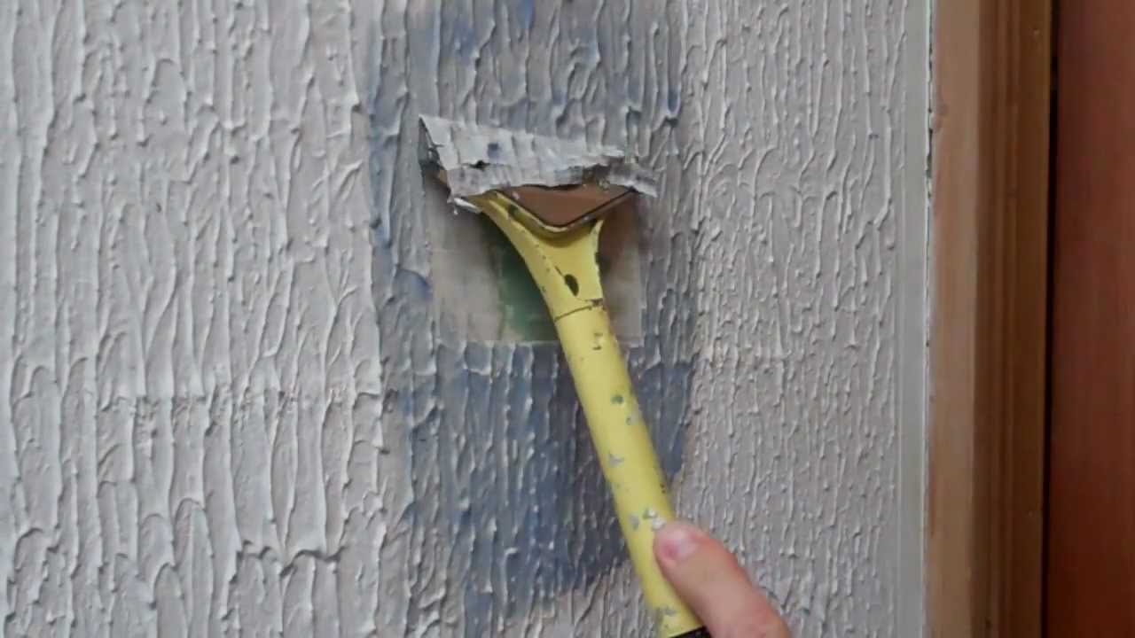 Removing Artex Using X-Tex® - YouTube