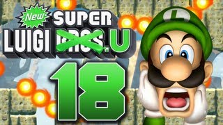 Let's Play New Super Luigi U Part 18: Asynchrone Flammenfails