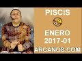 Video Horscopo Semanal PISCIS  del 1 al 7 Enero 2017 (Semana 2017-01) (Lectura del Tarot)