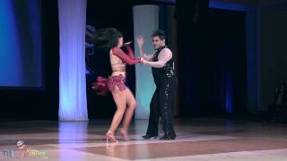 Zeke Ruvalcaba & Kathy Reyes - bachata -SemiFinals- World Latin Dance Cup 2011