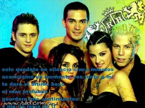 EN SILENCIO LETRA RBD en silencio letra rbd: