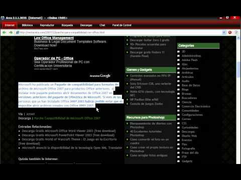 descargar parche word 2003 a 2007 - YouTube