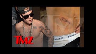 Justin Bieber -- Tatted Up at 40,000 Feet