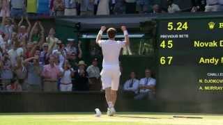 Andy Murray Wins 2013 Wimbledon Title