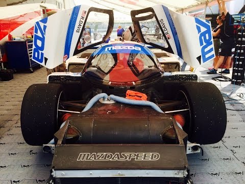 The Hawk at Road America - 1990 Mazda 787 Warm Up Session