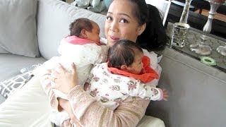 Twins are growing so fast! - April 27, 2014 - itsJudysLife Daily Vlog