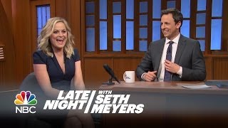 Amy Poehler Is a Showbiz Party of One - Late Night with Seth Meyers