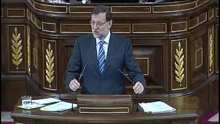 Rajoy se saluda a si mismo en el congreso